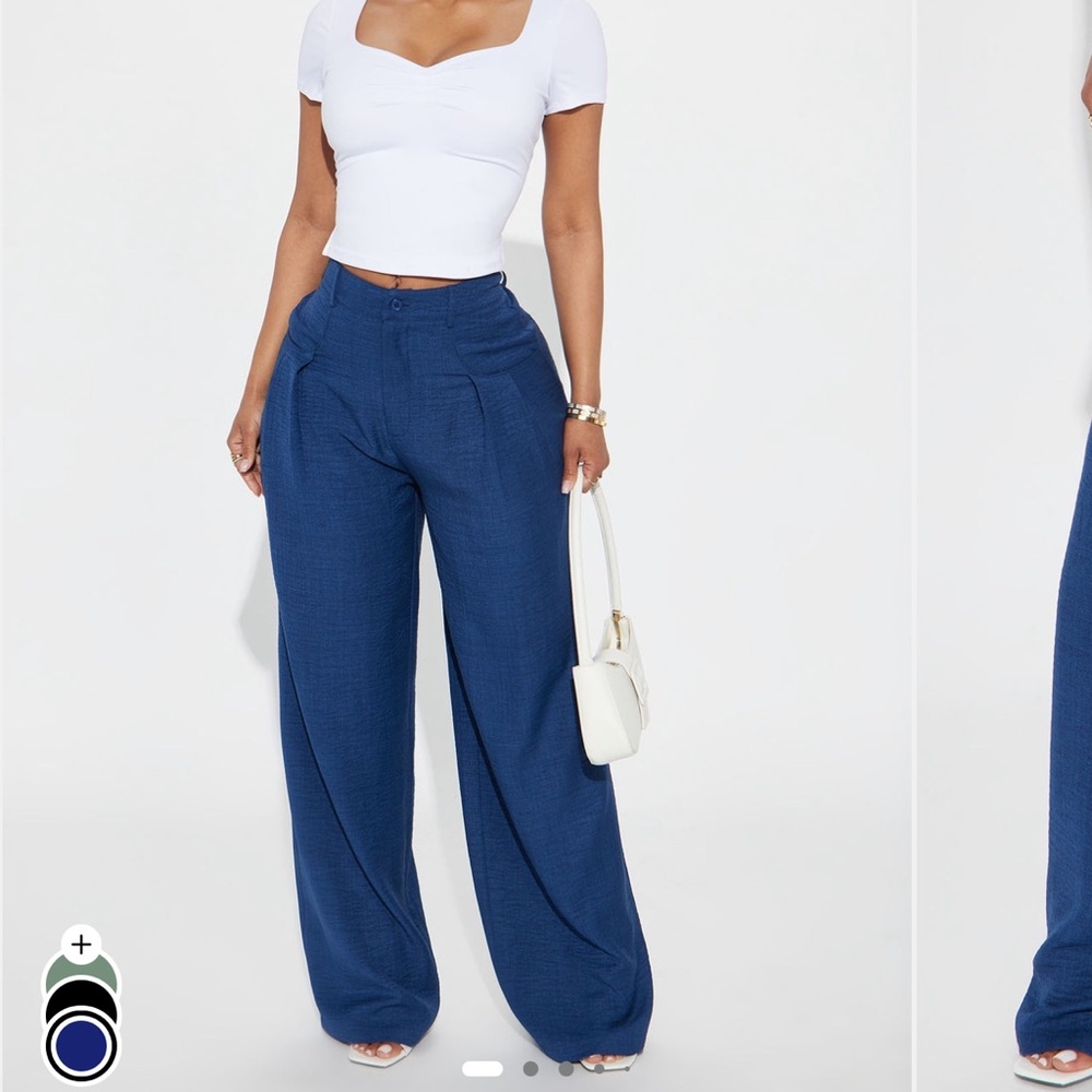 Fashion Nova Wide Leg Trousers